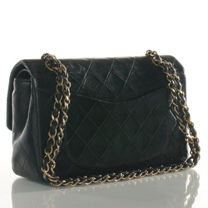 Chanel Lambskin Small Double Flap Navy 3 of 7