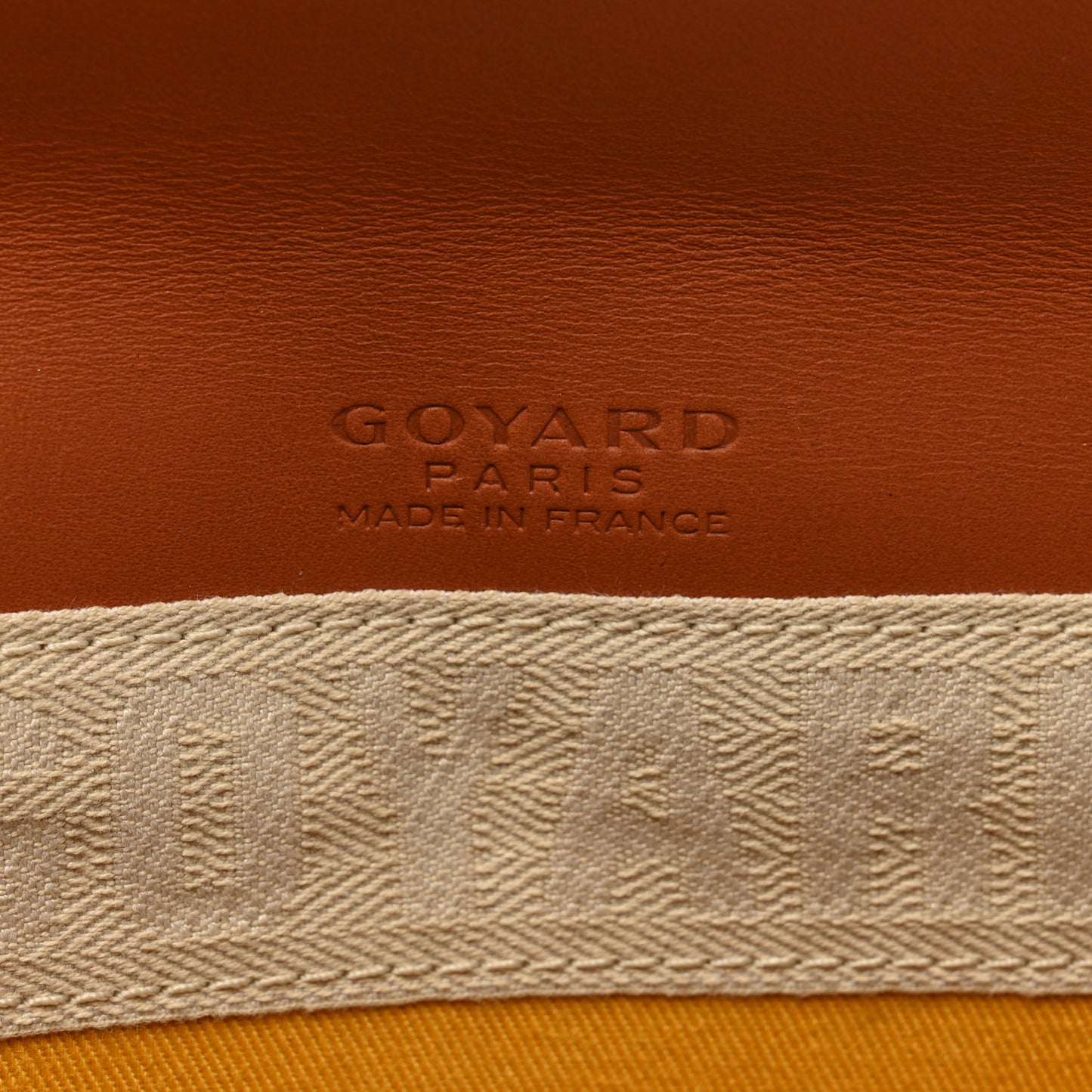 Goyardine Monte Carlo Bois Clutch Black