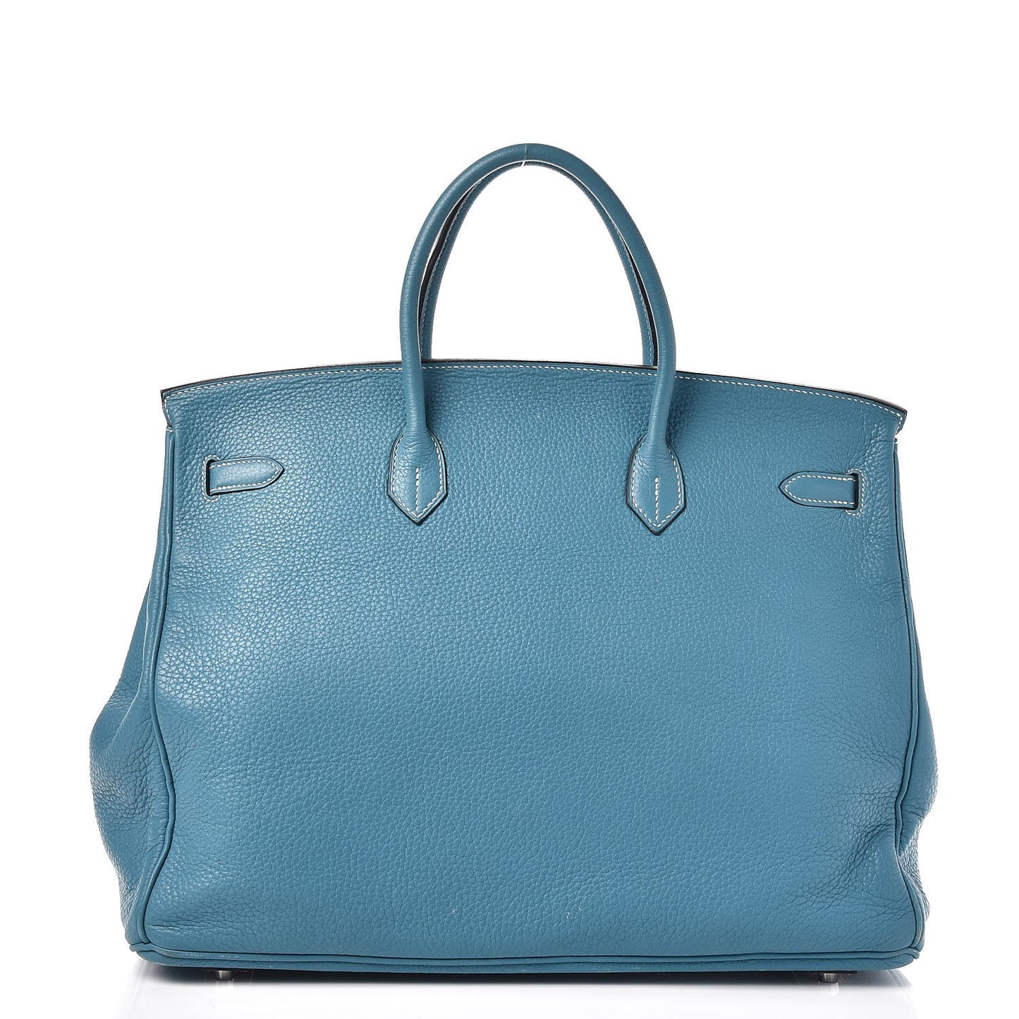 Taurillon Clemence Birkin 40 Blue Jean