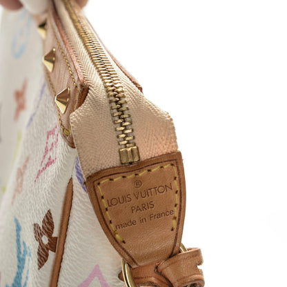 Louis Vuitton Monogram Multicolor Pochette Accessories White 7 of 7