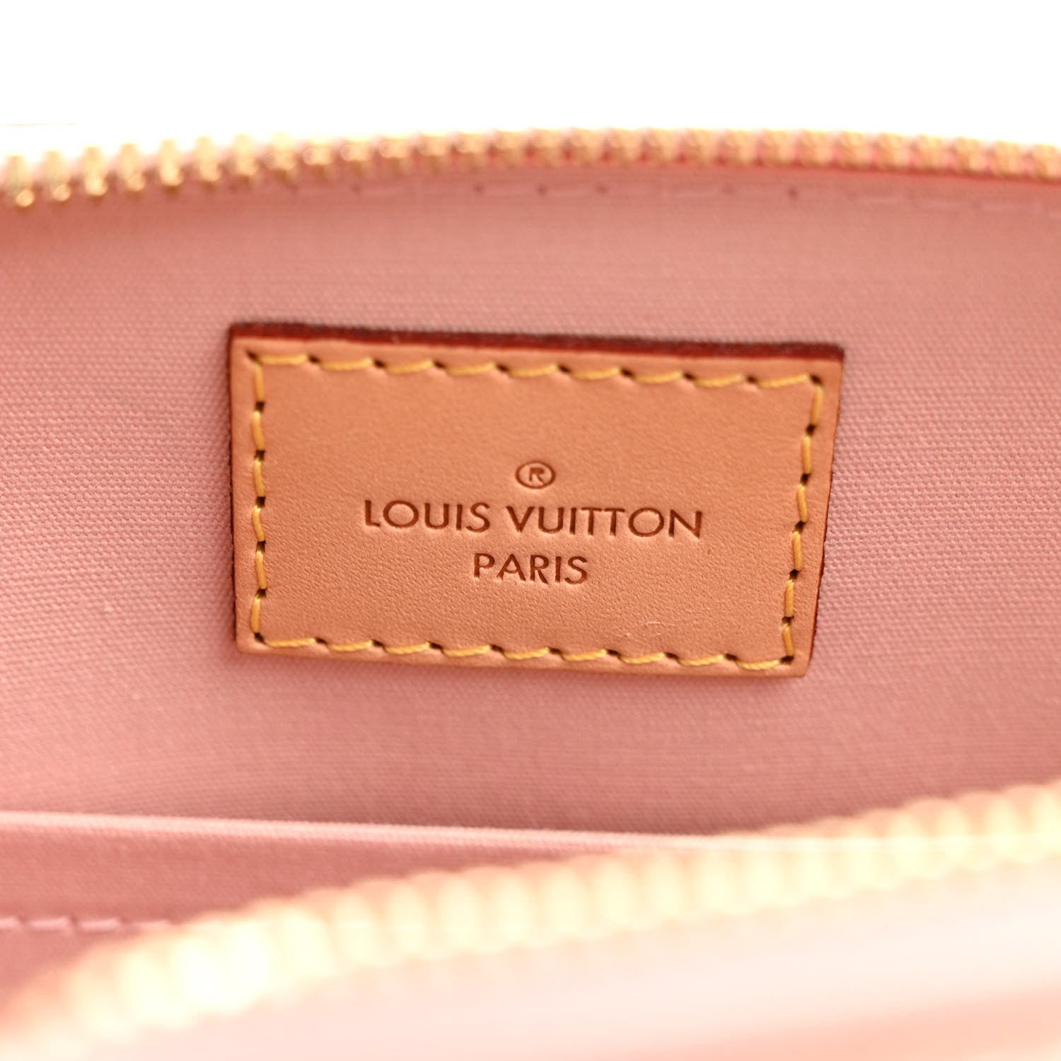 Louis Vuitton Vernis Alma BB Rose Ballerine 6 of 9