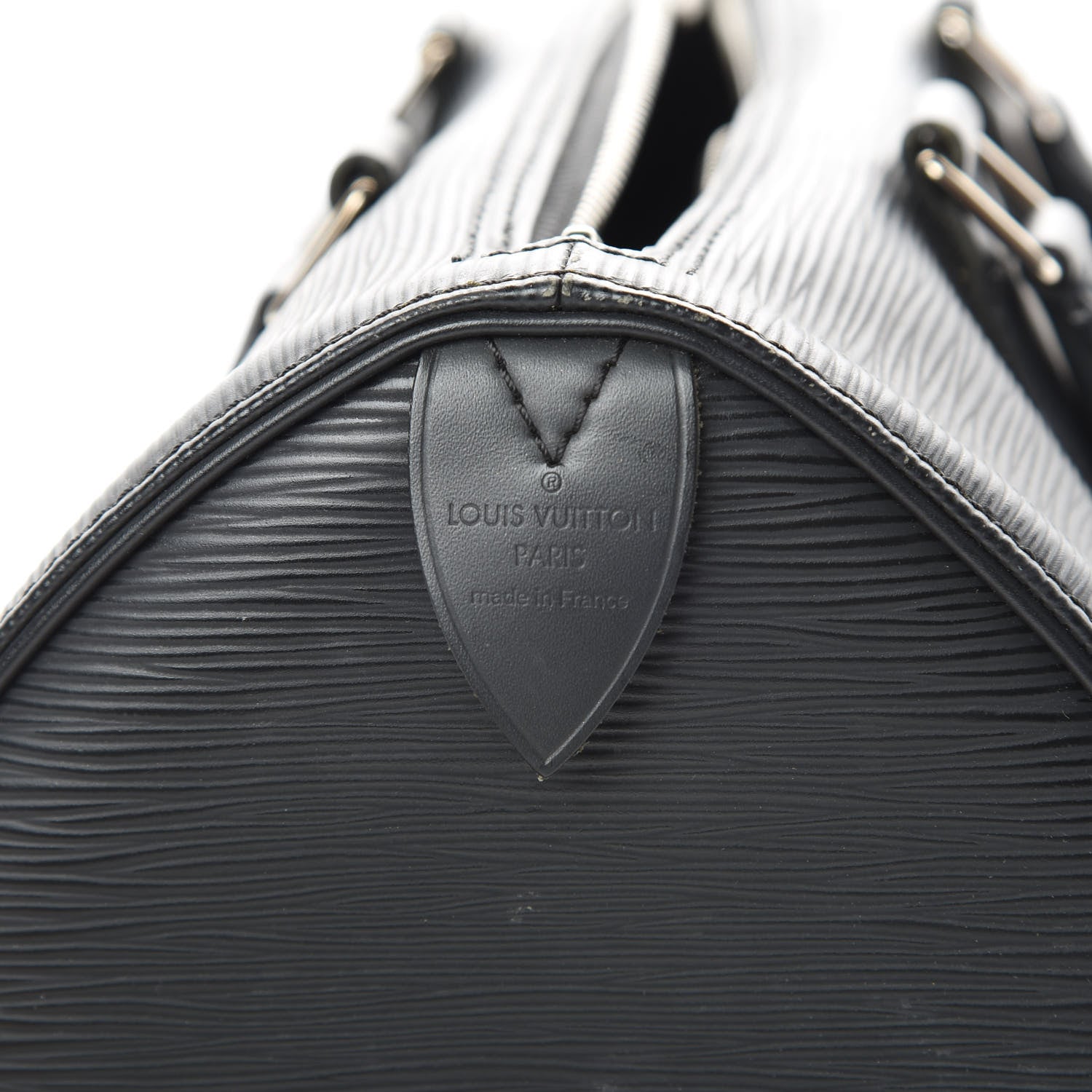 Louis Vuitton Epi Speedy 30 Black 6 of 16