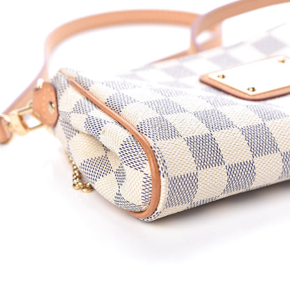 Louis Vuitton Damier Azur Eva Clutch 7 of 9
