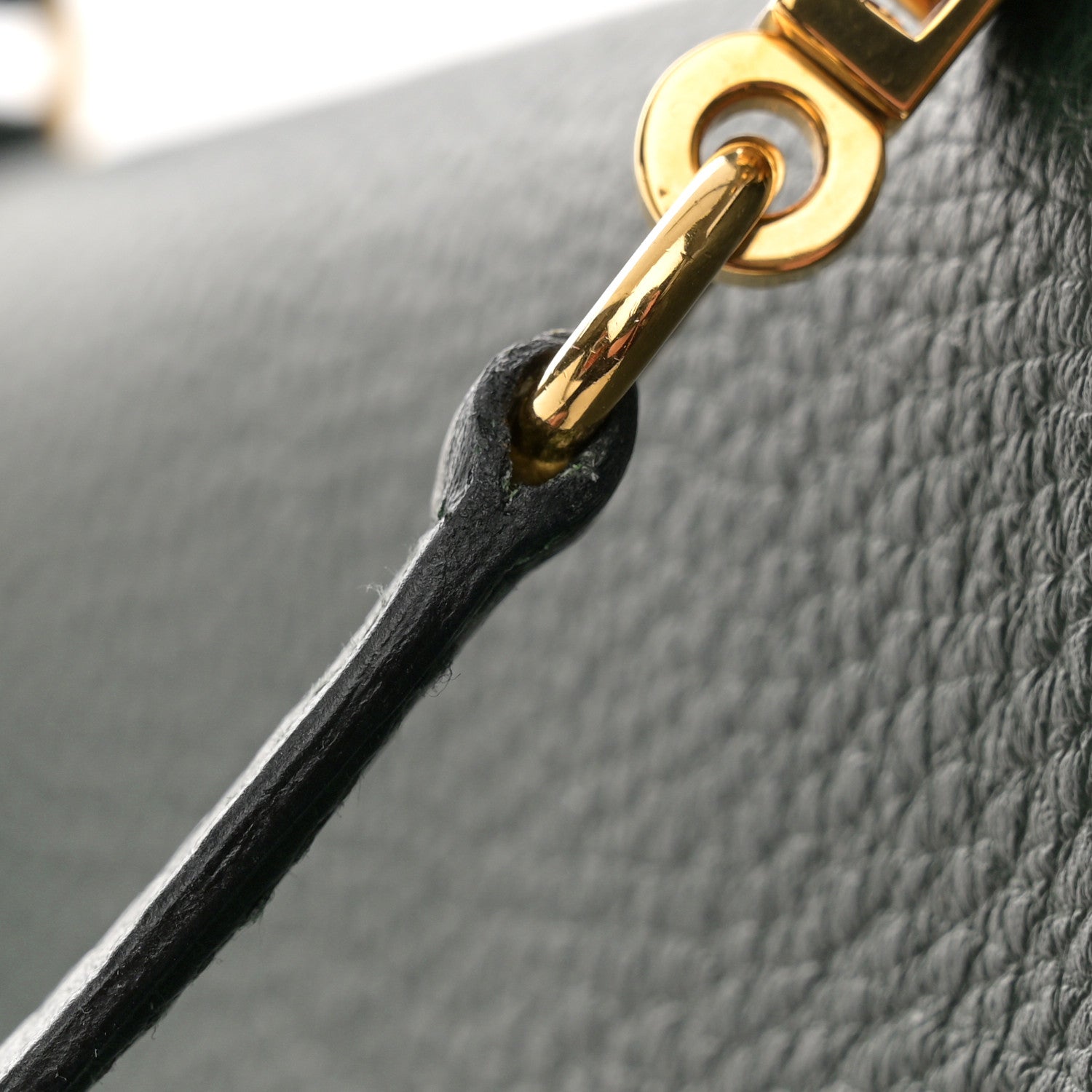 Hermes Taurillon Clemence Kelly Retourne 35 Vert Fonce 12 of 12