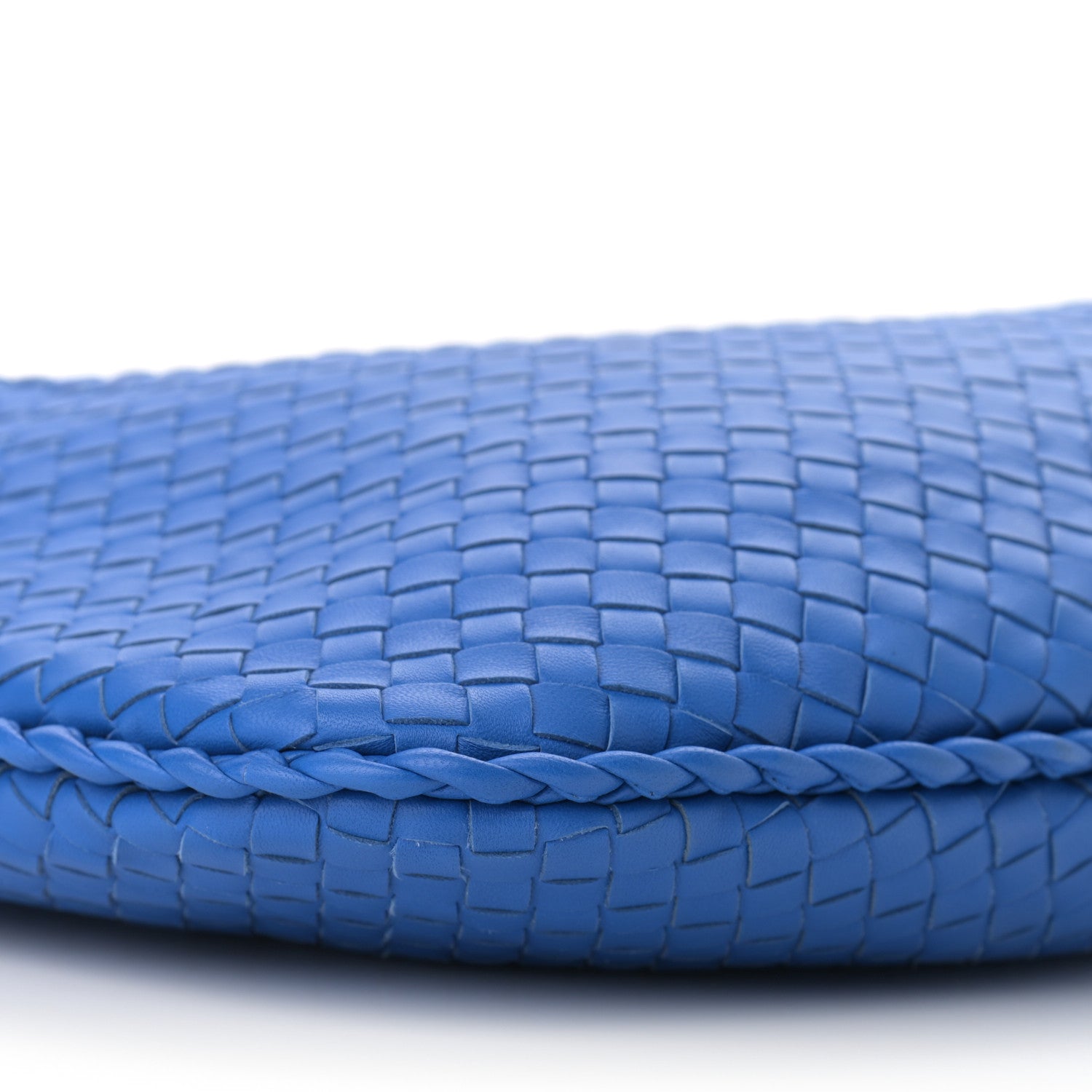 Bottega Veneta Nappa Intrecciato Large Veneta Hobo Cobalt Blue 9 of 10