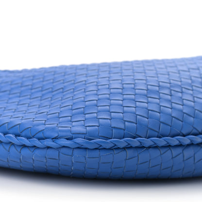 Bottega Veneta Nappa Intrecciato Large Veneta Hobo Cobalt Blue 9 of 10