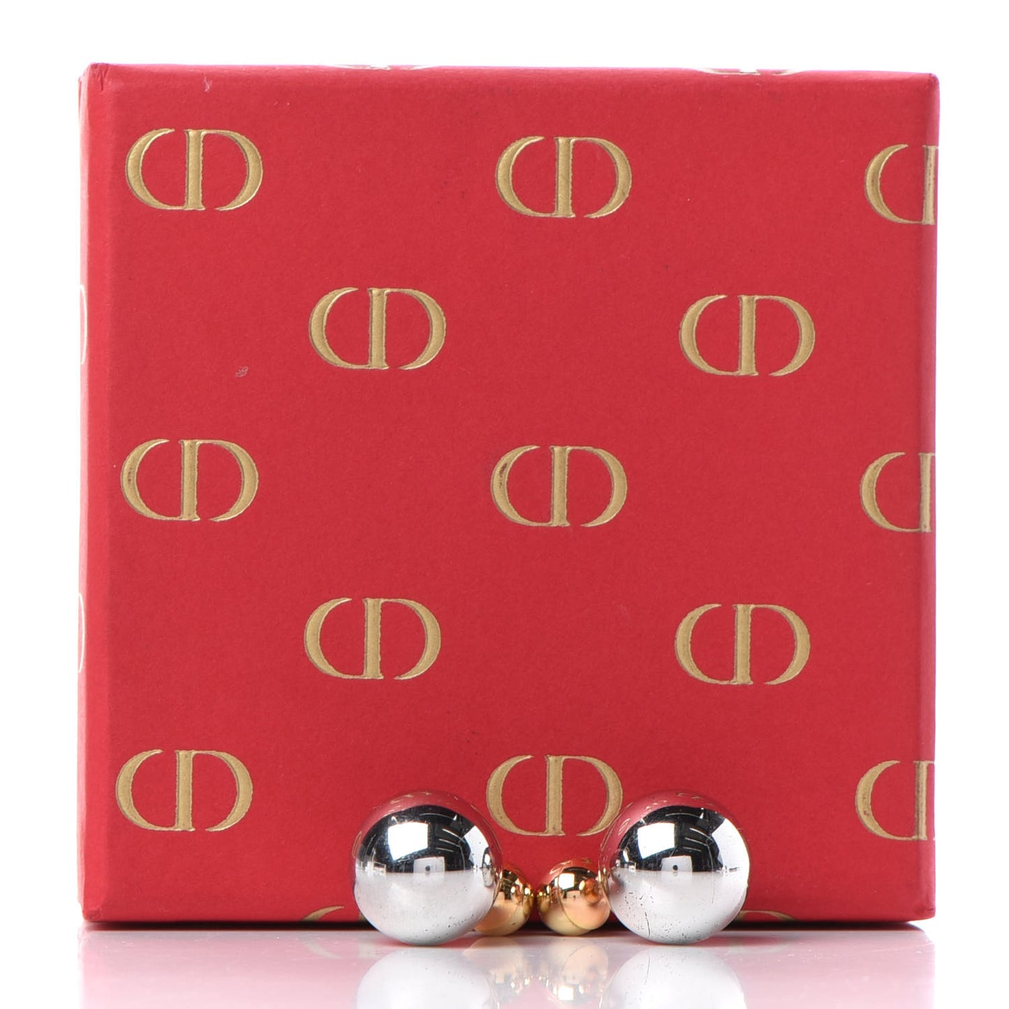Mise En Dior Tribal Earrings Gold Silver