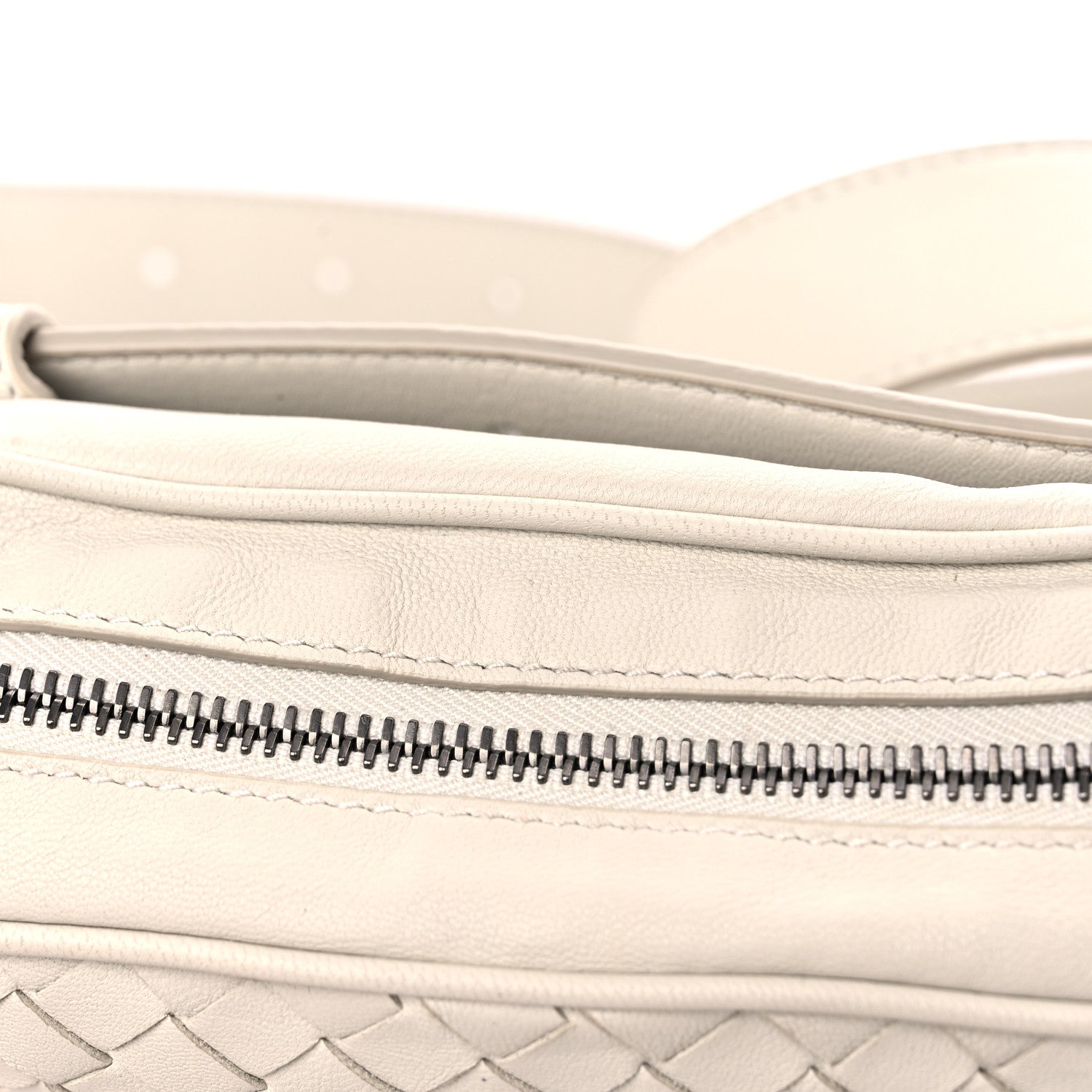 Bottega Veneta Nappa Intrecciato Belt Bag White 12 of 16
