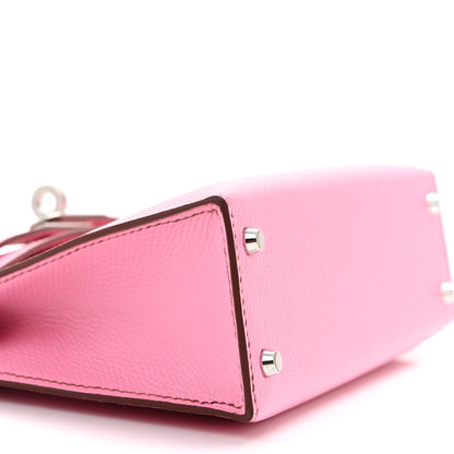 Hermes Epsom Mini Kelly Sellier 20 5P Pink 17 of 20