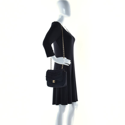 Chanel Denim Coco Flap Black 2 of 11