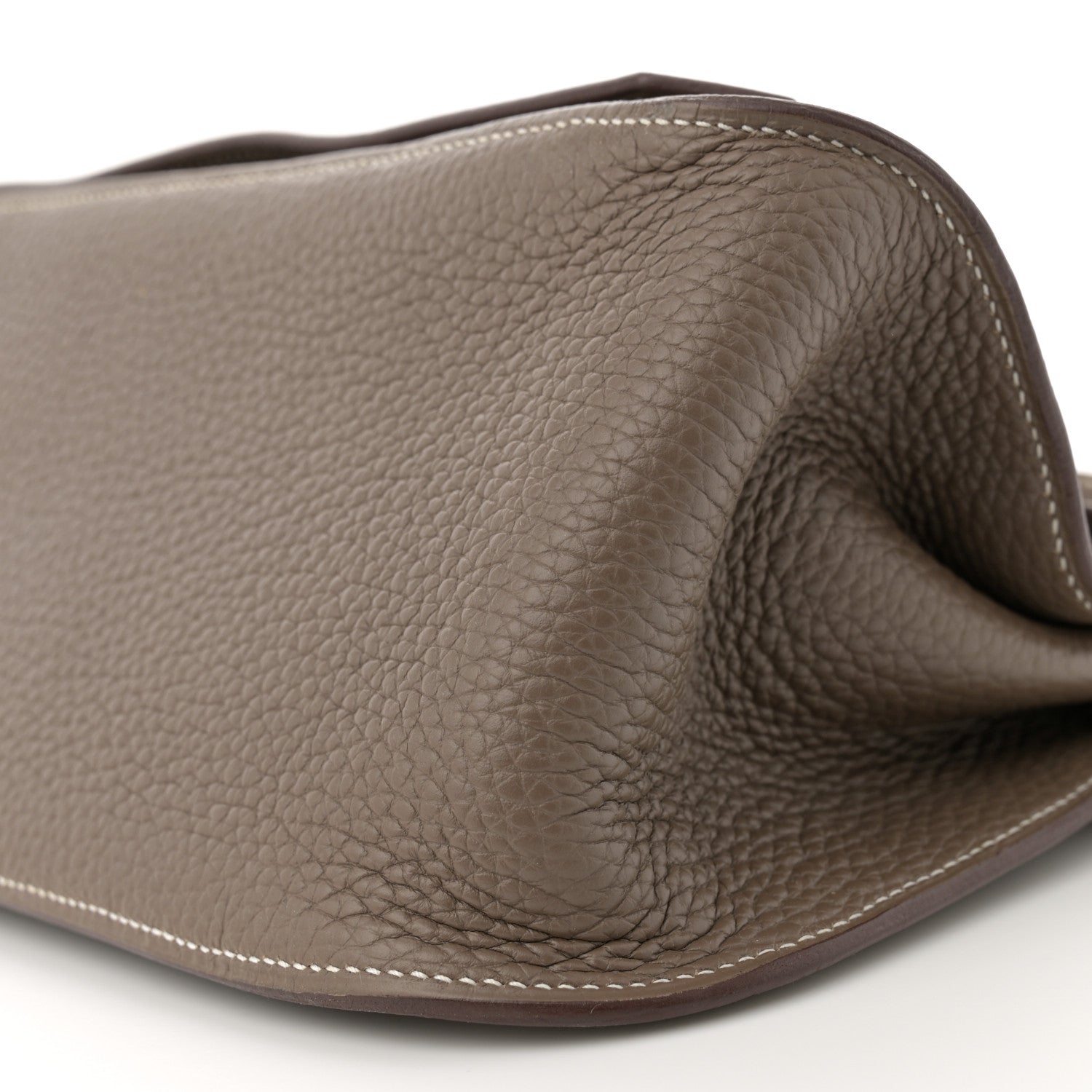 Hermes Taurillon Clemence Jypsiere 28 Etoupe 10 of 13