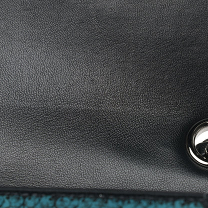 Chanel Sequin Lambskin Mini Flap Blue Black 16 of 17