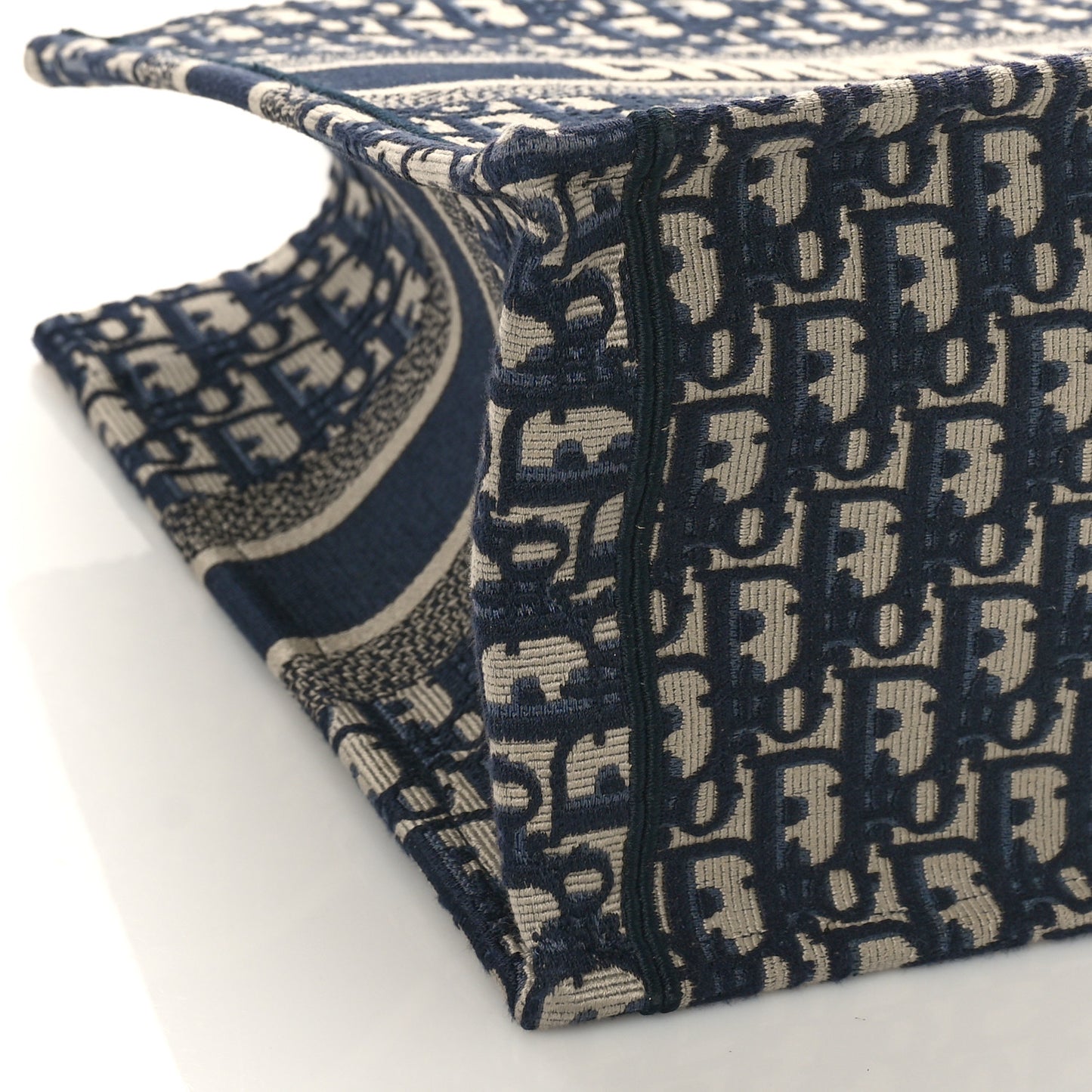 Oblique Medium Book Tote Blue Multicolor