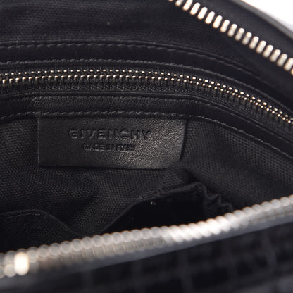 Givenchy Calfskin Crocodile Embossed Medium Pandora Black 6 of 13