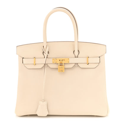 Hermes Epsom Birkin 30 Craie 1 of 13