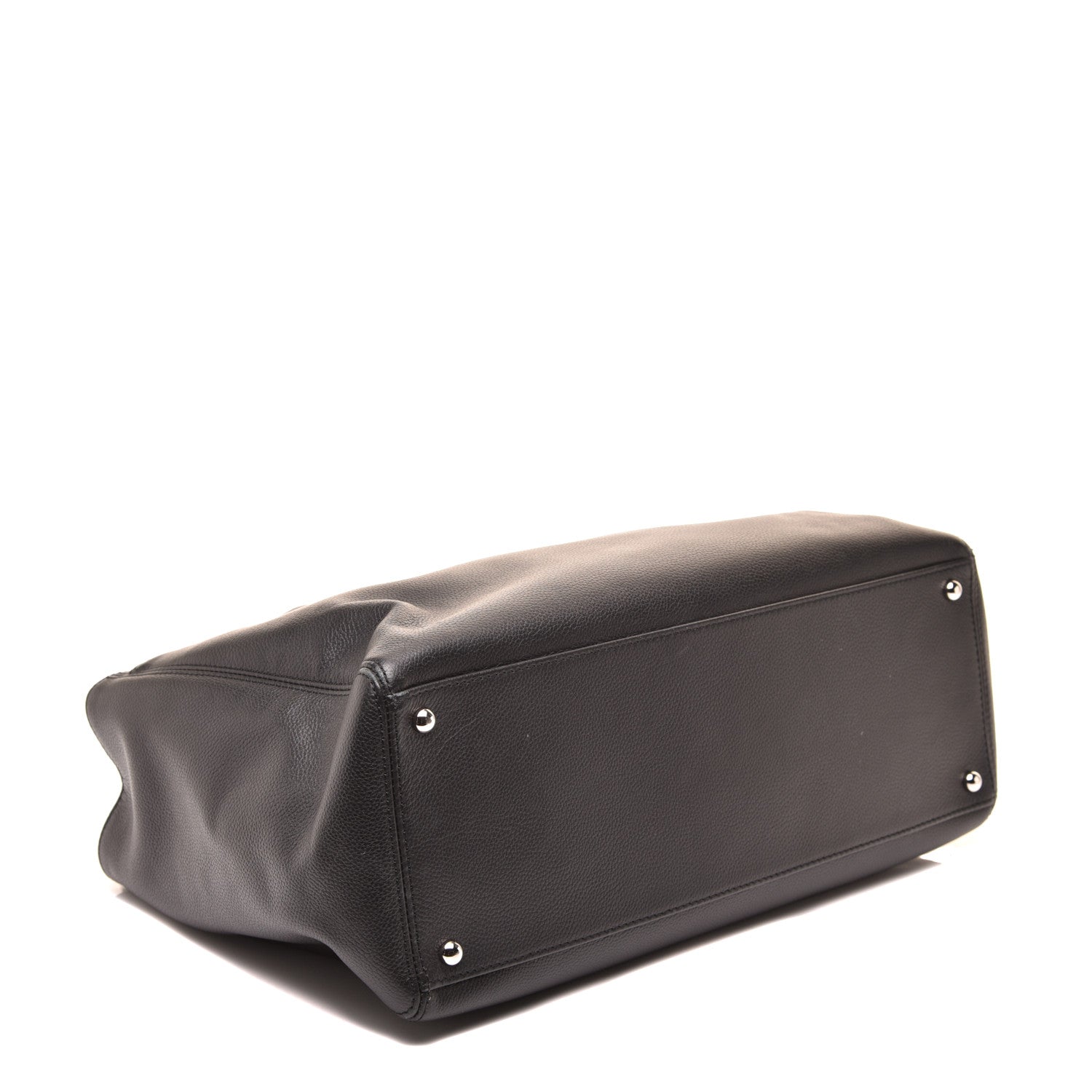 Chanel Calfskin Cerf Executive Shopper Tote Black 4 of 9