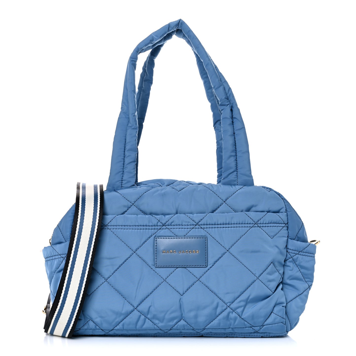 Nylon Quilted Small Weekender Bag Blue Heaven