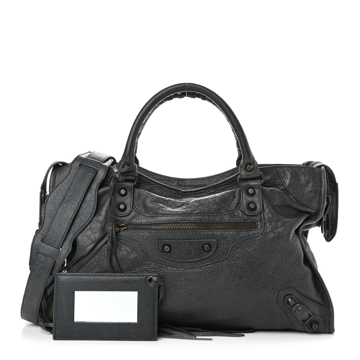 Balenciaga Agneau Classic Hardware City Anthracite 1 of 10