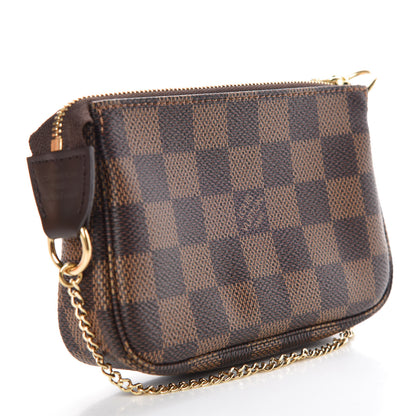 Louis Vuitton Damier Ebene Mini Pochette Accessories 3 of 9