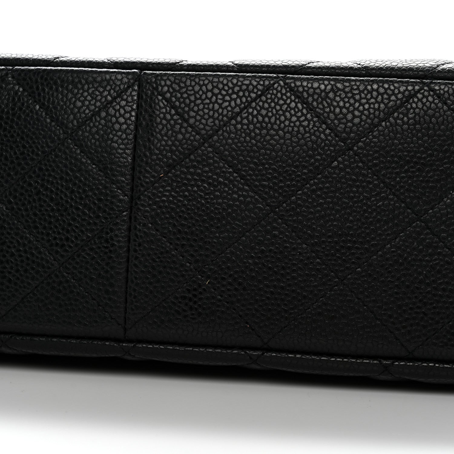 Chanel Caviar Quilted Jumbo Single Flap Black 14 of 14