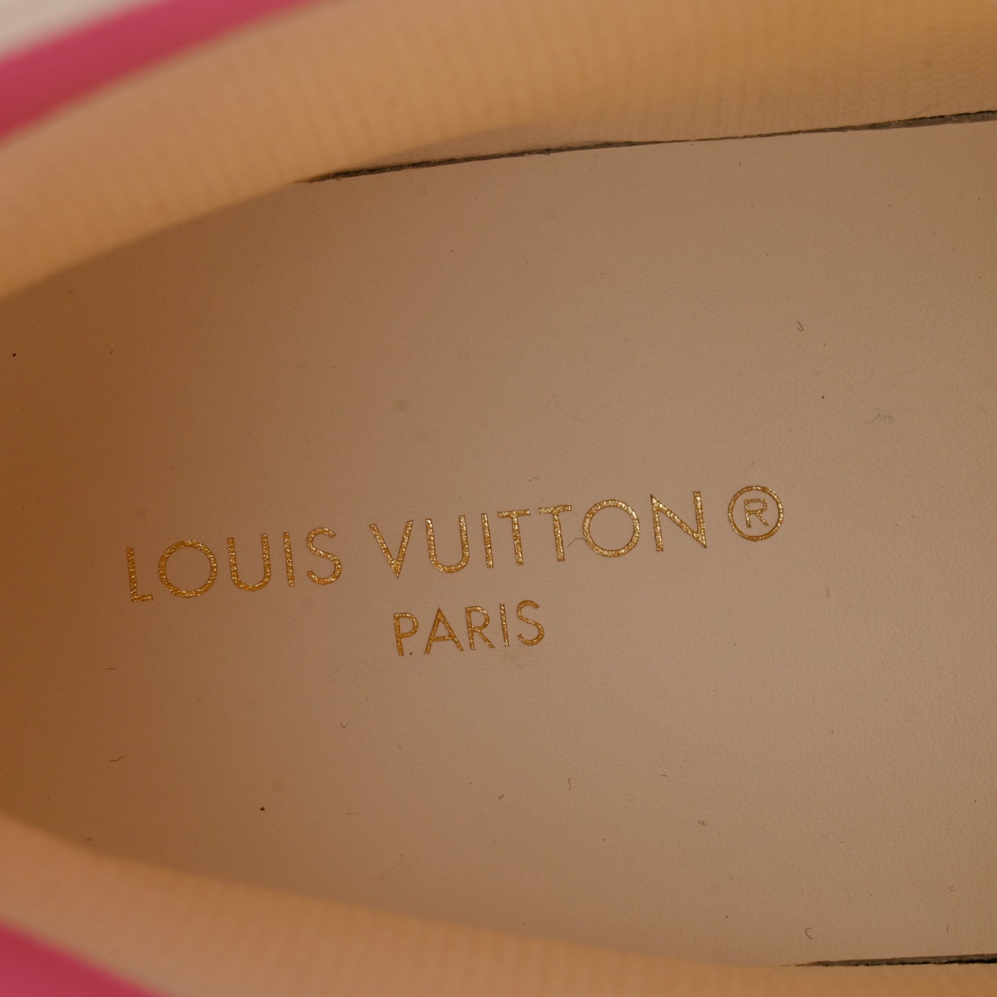 Canvas Monogram LV Squad Sneaker Boots 36.5 White Pink