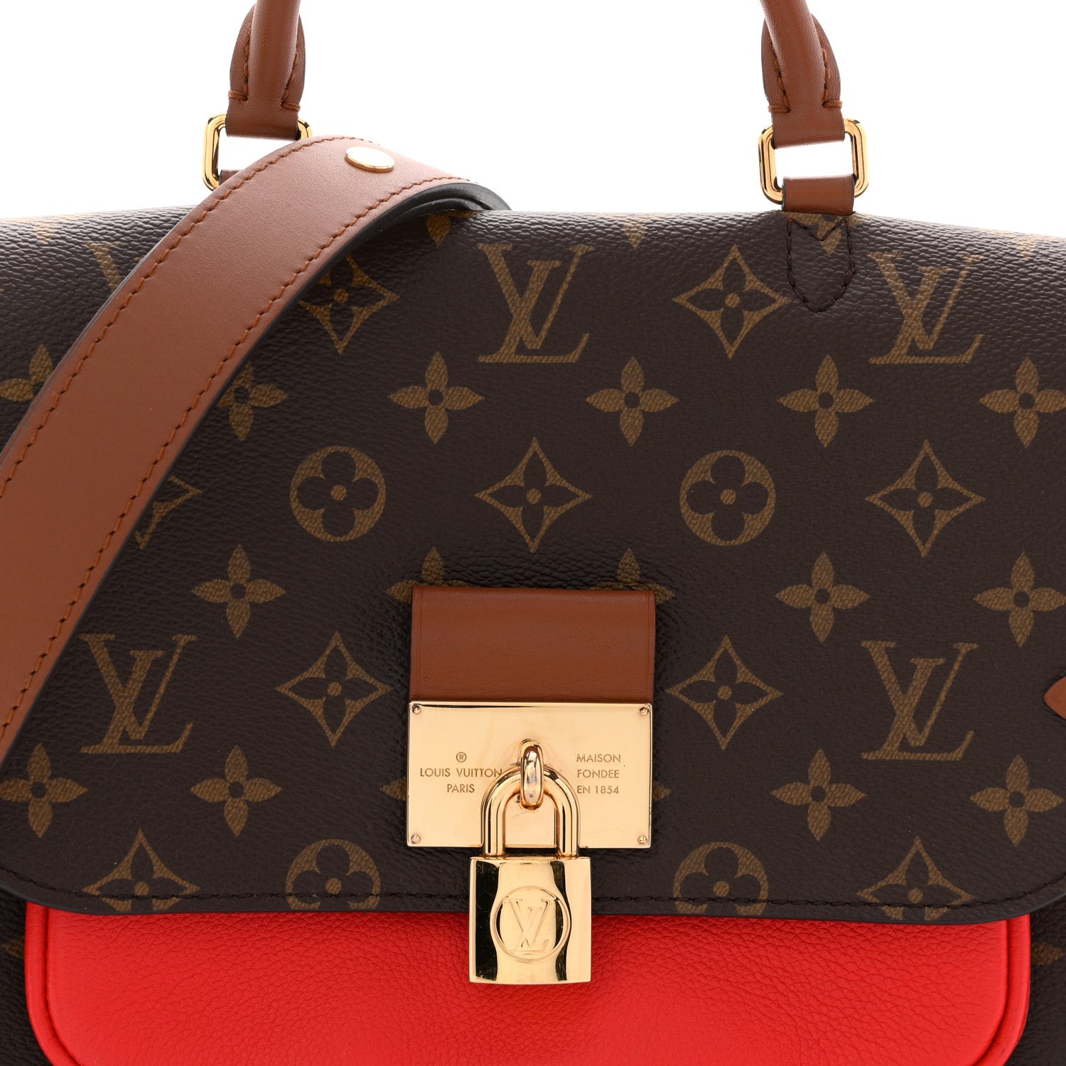 LOUIS VUITTON モノグラム クッション レッド Louis Vuitton Monogram Vaugirard Coquelicot 1876797 – FASHIONPHILE