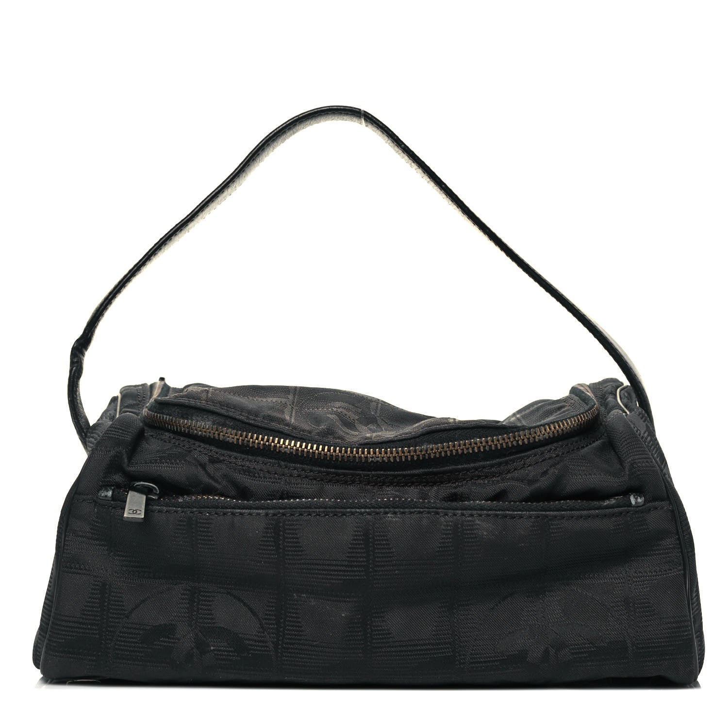 Chanel Nylon Travel Cosmetic Case Black 1 of 10