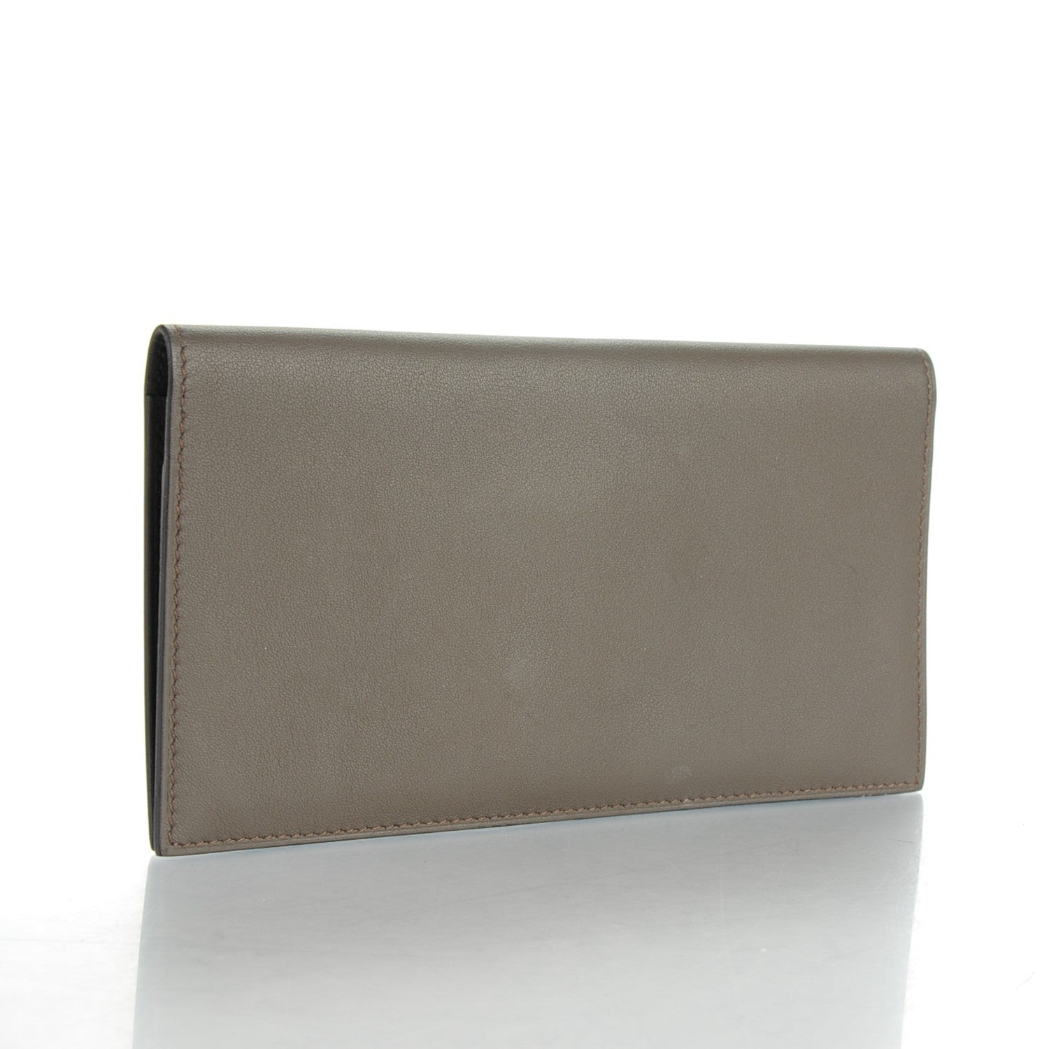 Hermes Swift MC2 Fleming Checkbook Holder Wallet Etain 3 of 7