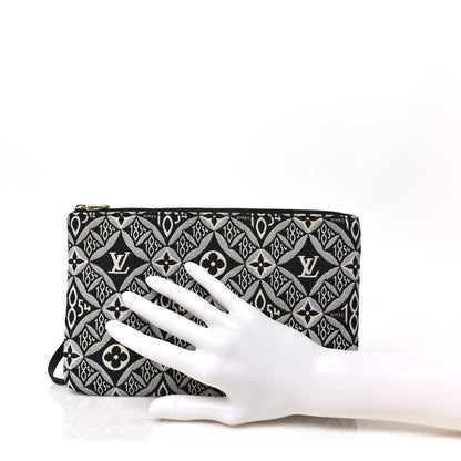 Louis Vuitton Jacquard Since 1854 Neverfull MM GM Pochette Grey 3 of 12