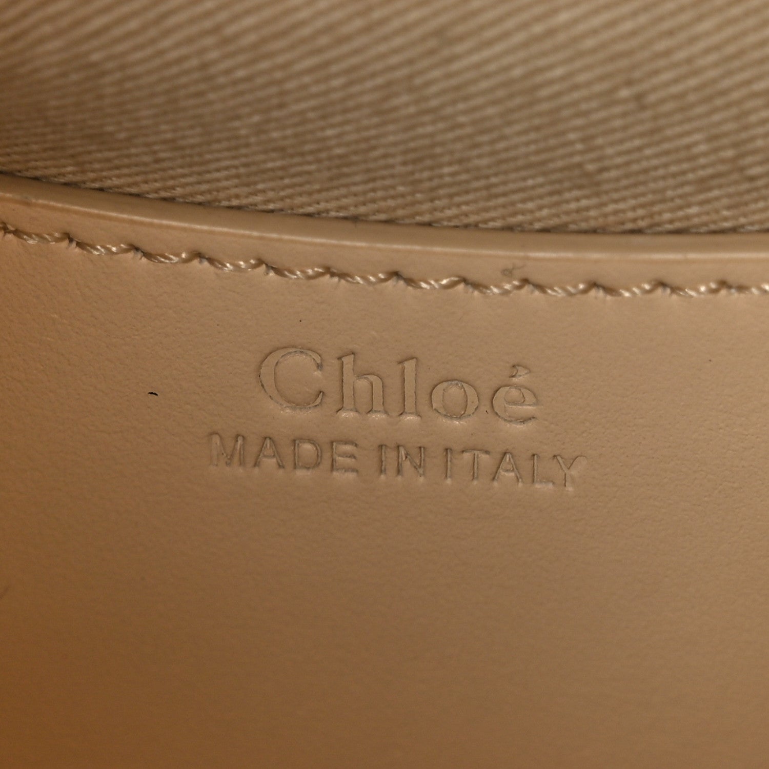 Chloe Calfskin Small Tess Bag Blondie Beige 5 of 7