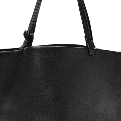 The Row Grained Calfskin Park Tote Three Black 7 of 11