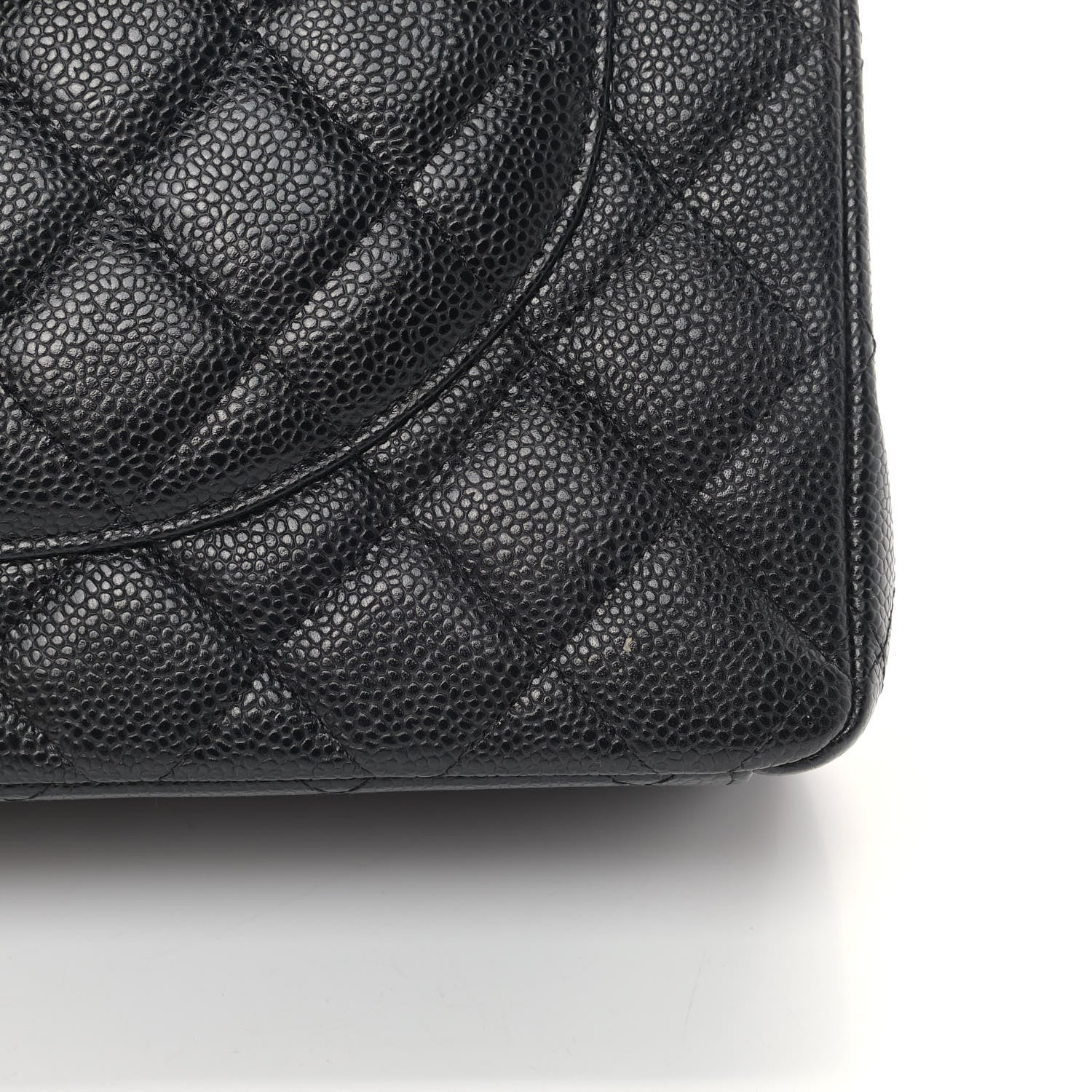 Chanel Caviar Quilted Maxi Double Flap Black 11 of 12