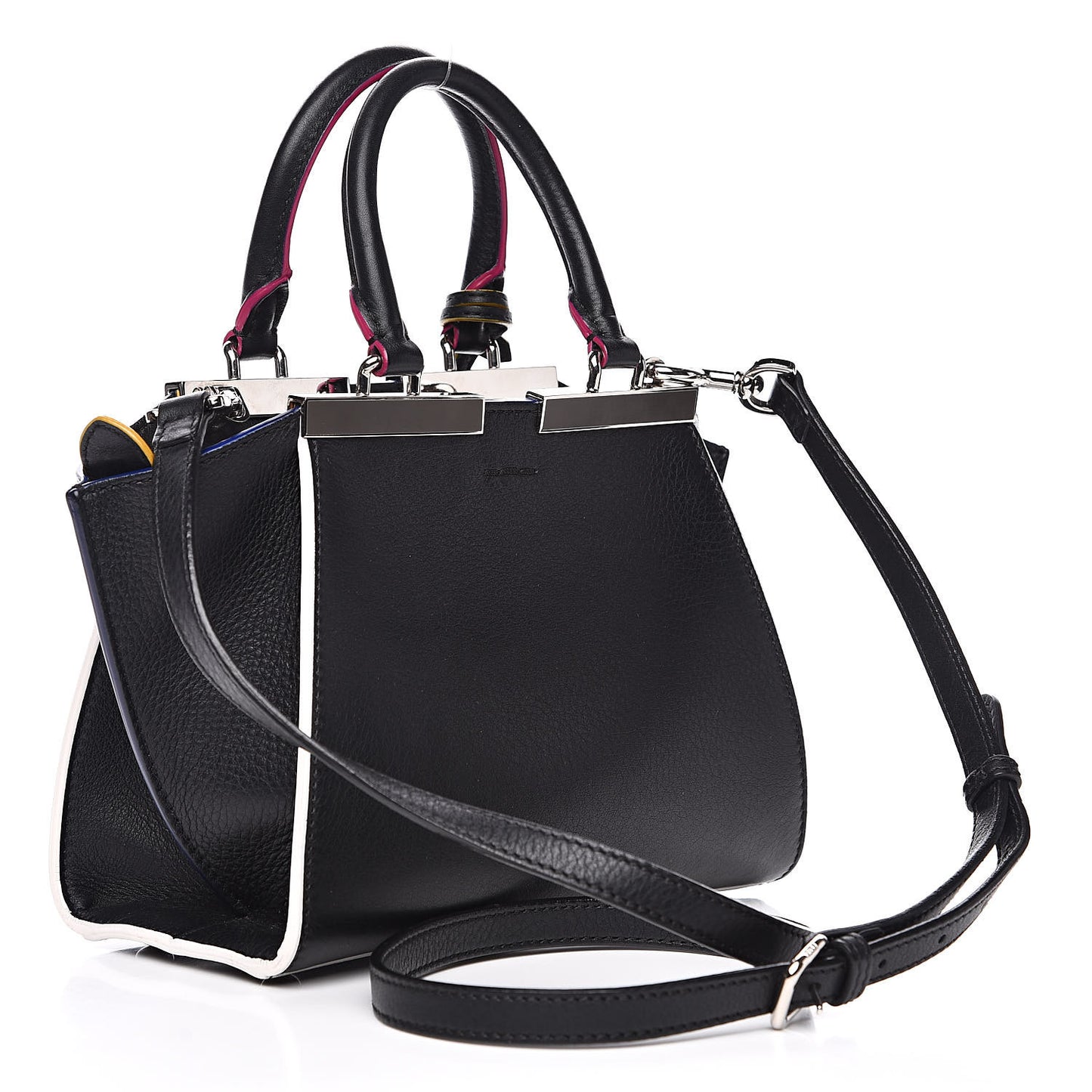 Vitello Dolce Mini 3Jours Tote Black