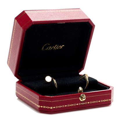 Cartier 18K Yellow Gold Juste Un Clou Hoop Earrings 5 of 5