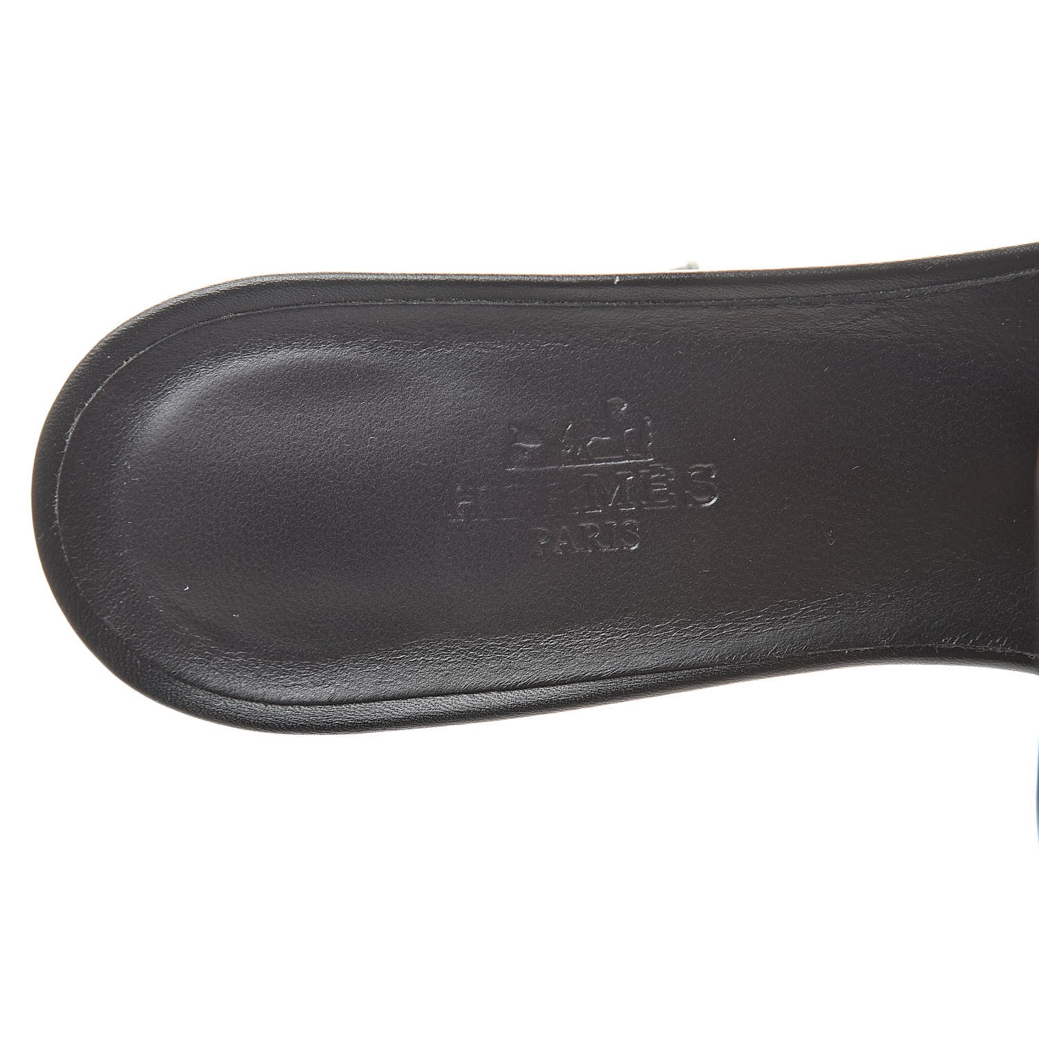 Hermes Calfskin Mona Sandals 35.5 Black 7 of 11