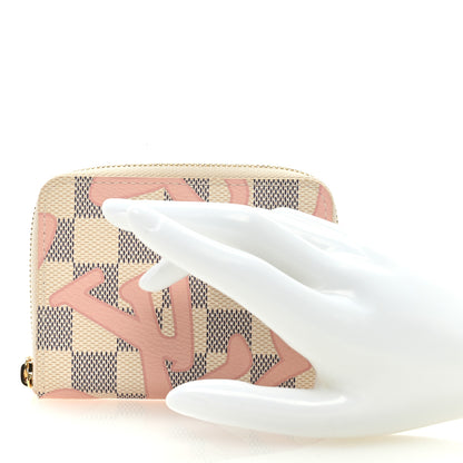 Louis Vuitton Damier Azur Tahitienne Zippy Coin Purse 2 of 6