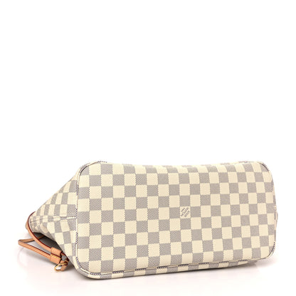 Louis Vuitton Damier Azur Neo Neverfull MM Rose Ballerine 5 of 10