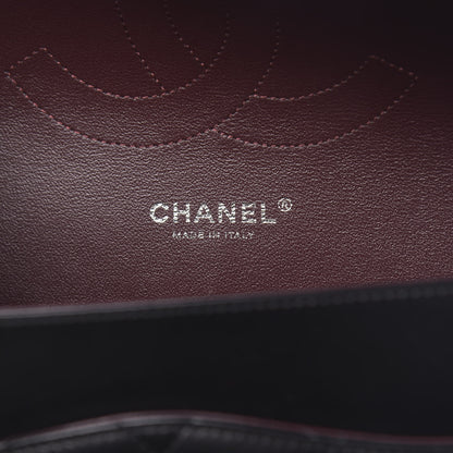 Chanel Lambskin Quilted Jumbo Double Flap Black 6 of 12
