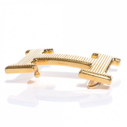 Hermes 32mm H Belt Buckle Gold 5 of 5