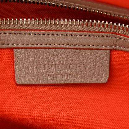 Givenchy Sugar Goatskin Medium Tri-Color Antigona Taupe Black Orange 6 of 17