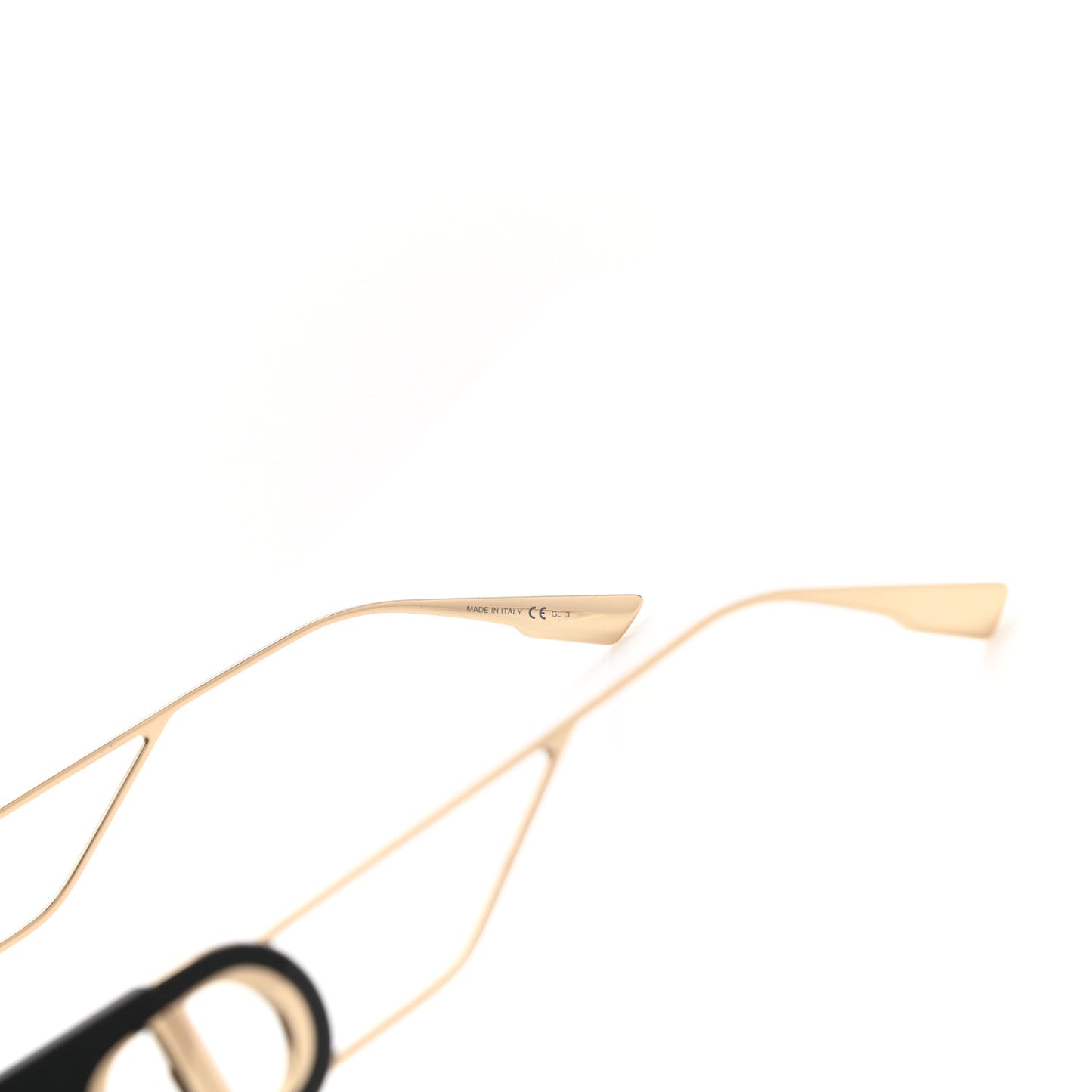 Square 30 Montaigne Sunglasses Black
