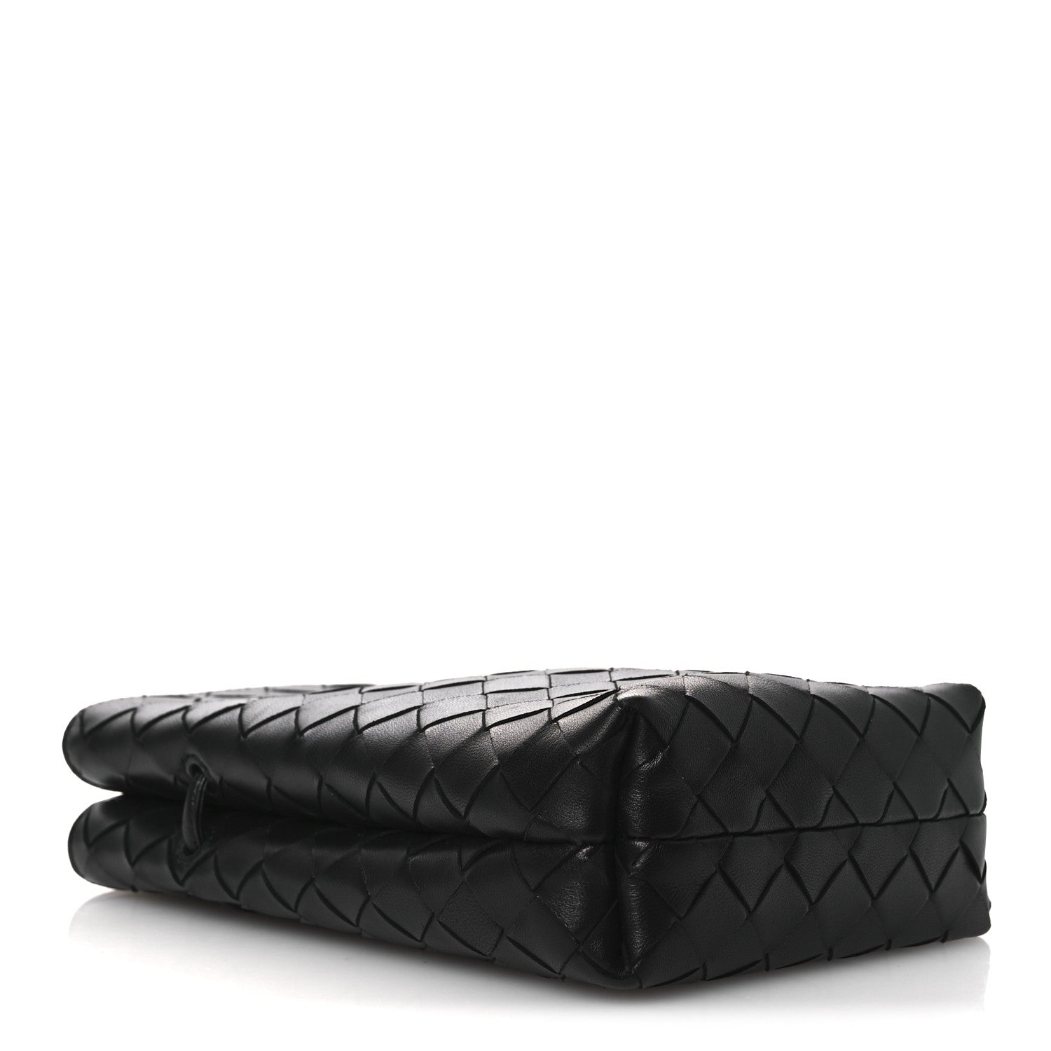 Bottega Veneta Nappa Intrecciato Andiamo Phone Pouch Black 4 of 9