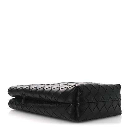 Bottega Veneta Nappa Intrecciato Andiamo Phone Pouch Black 4 of 9