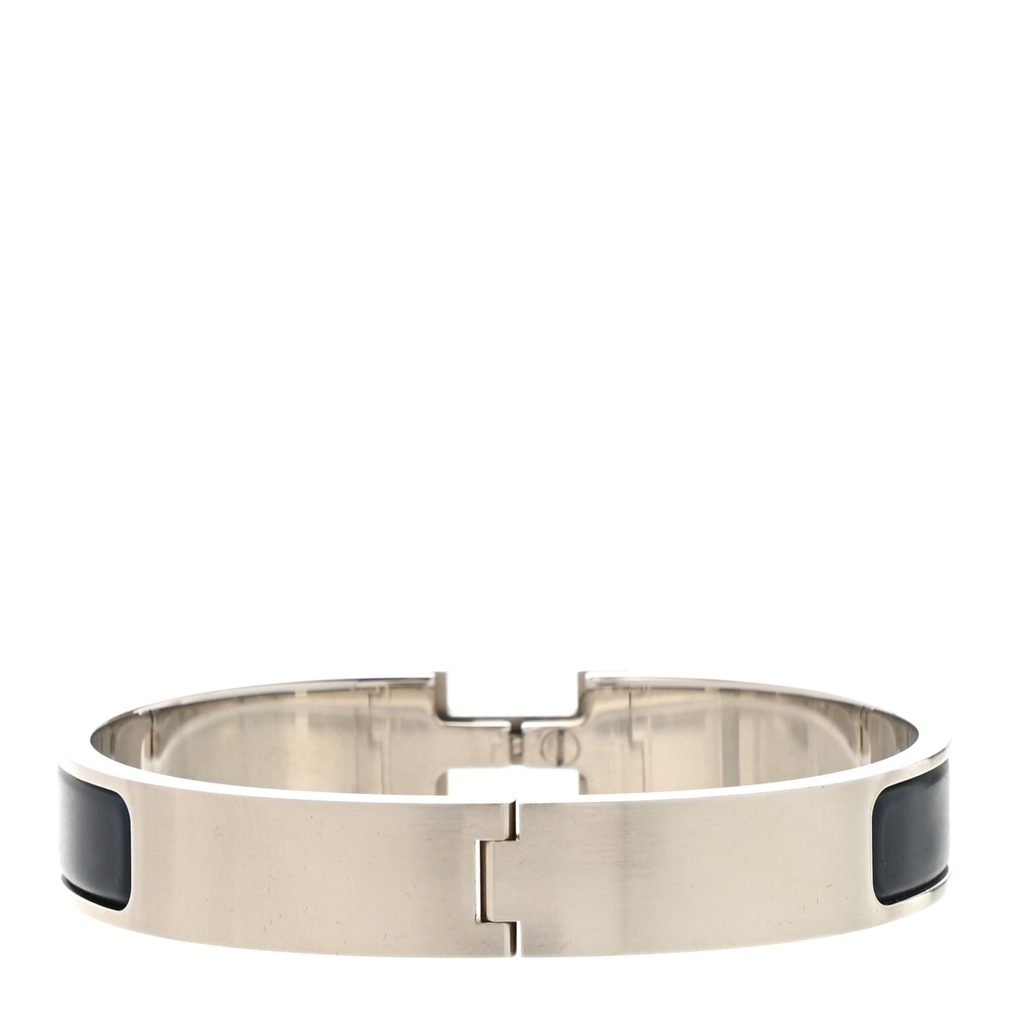 Matte Enamel Narrow Clic Clac HH Bracelet GM Bleu Nuit