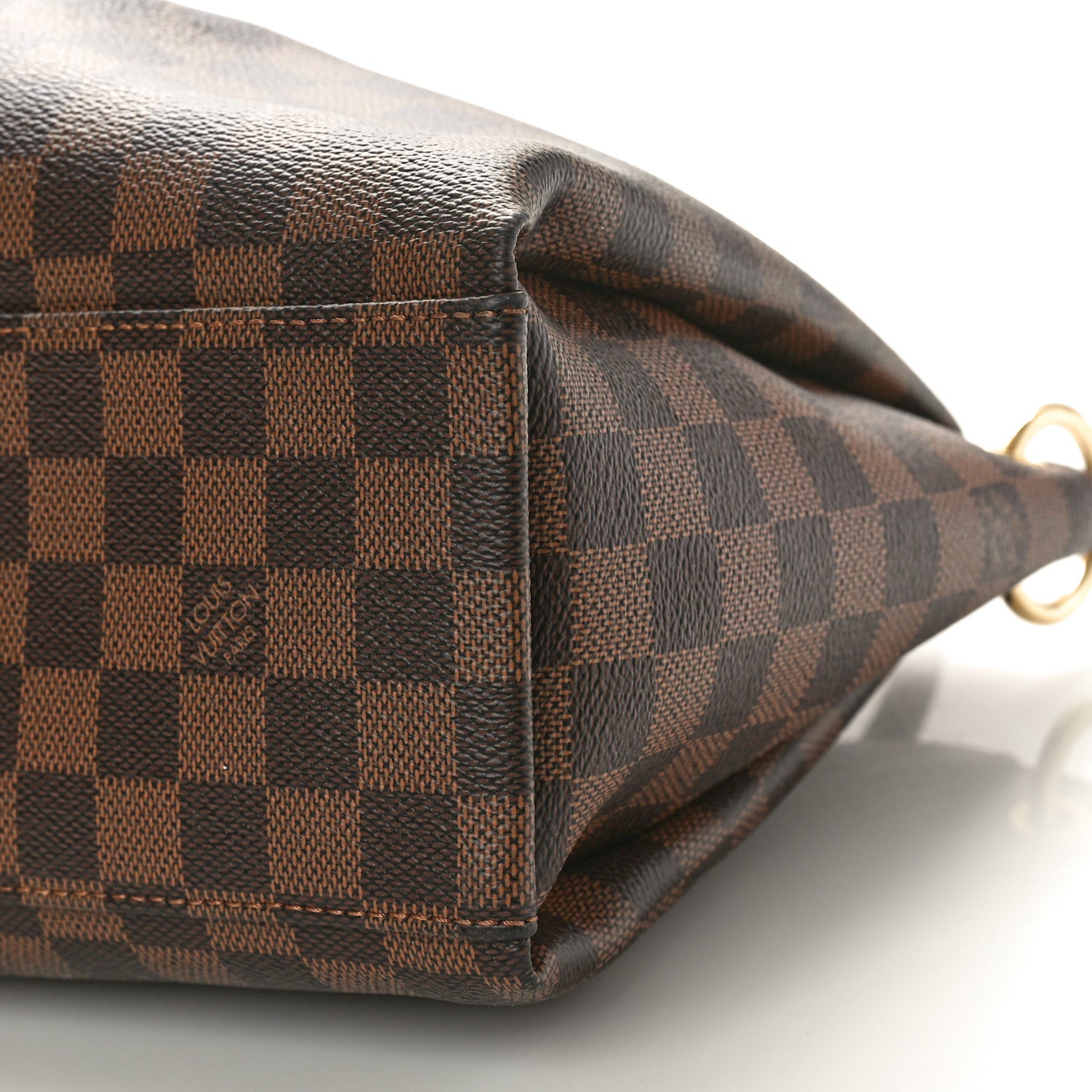 Louis Vuitton Damier Ebene Odeon Tote PM Black 9 of 9