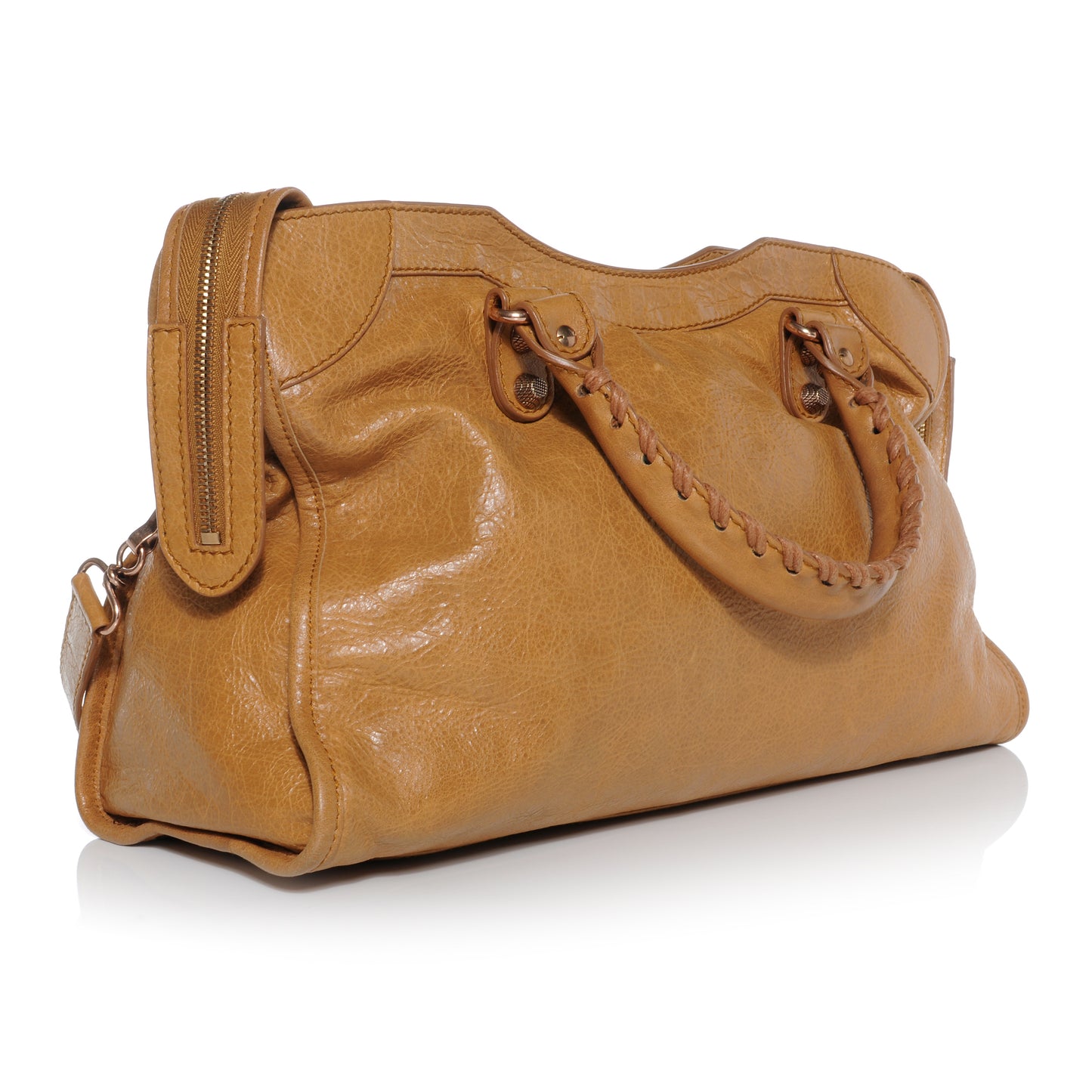 Agneau Giant 12 Rose Gold Hardware City Cumin