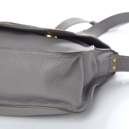 Chloe Calfskin Medium Marcie Top Handle Bag Cashmere Grey 11 of 12