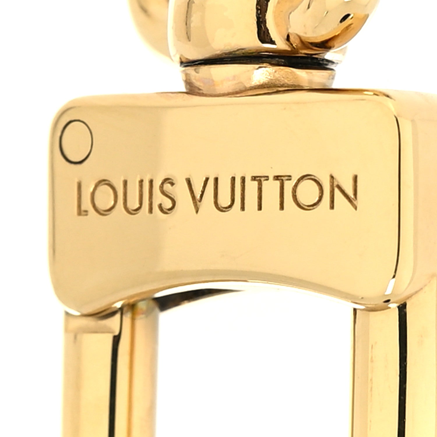 Louis Vuitton Monogram Alma Bag Charm Key Holder 3 of 5
