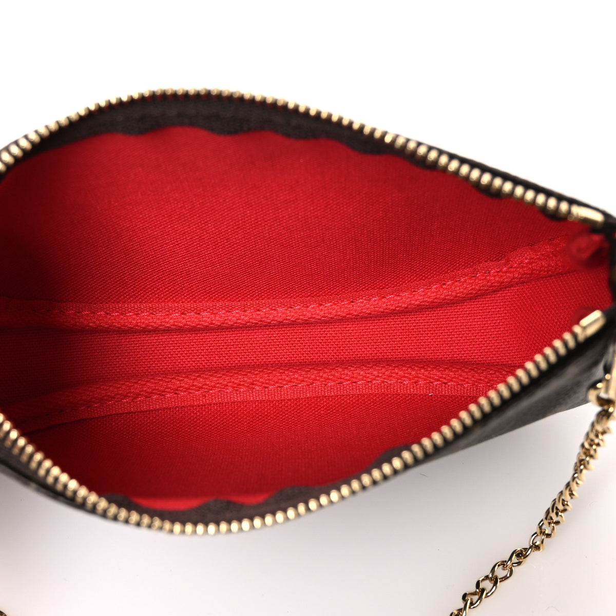 Monogram 2022 Christmas Animation Mini Pochette Accessories Red