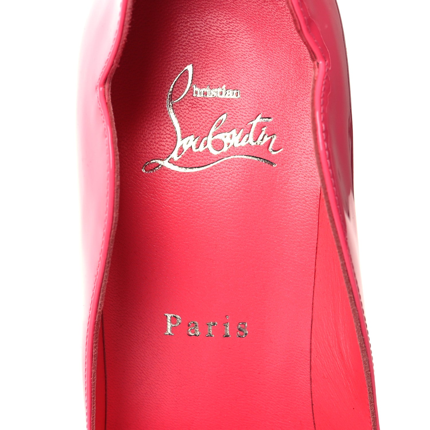 Christian Louboutin Patent Hot Chick 100 Pumps 38 Pinky 7 of 7